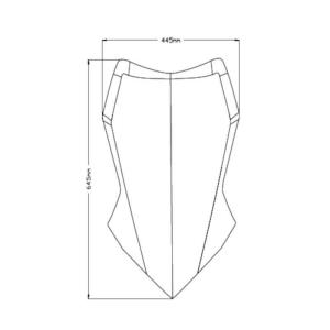 Cupula Puig Touring para YAMAHA MT09 TRACER 18+ Â· 4